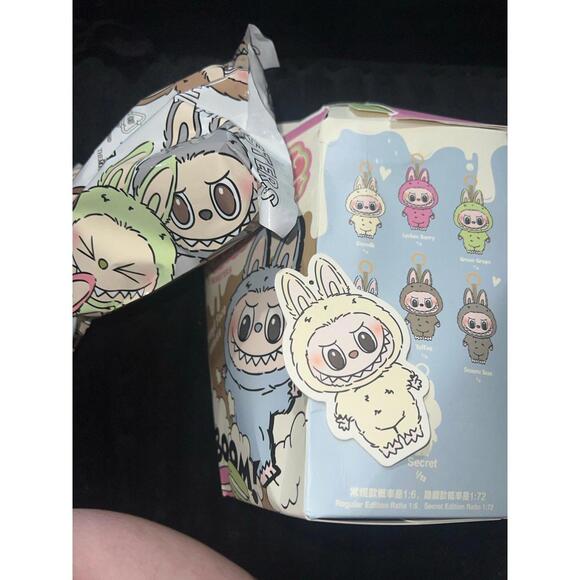 Soymilk New Pop Mart The Monsters Exciting Macaroon Labubu Blind Box Plush - Picture 1 of 2